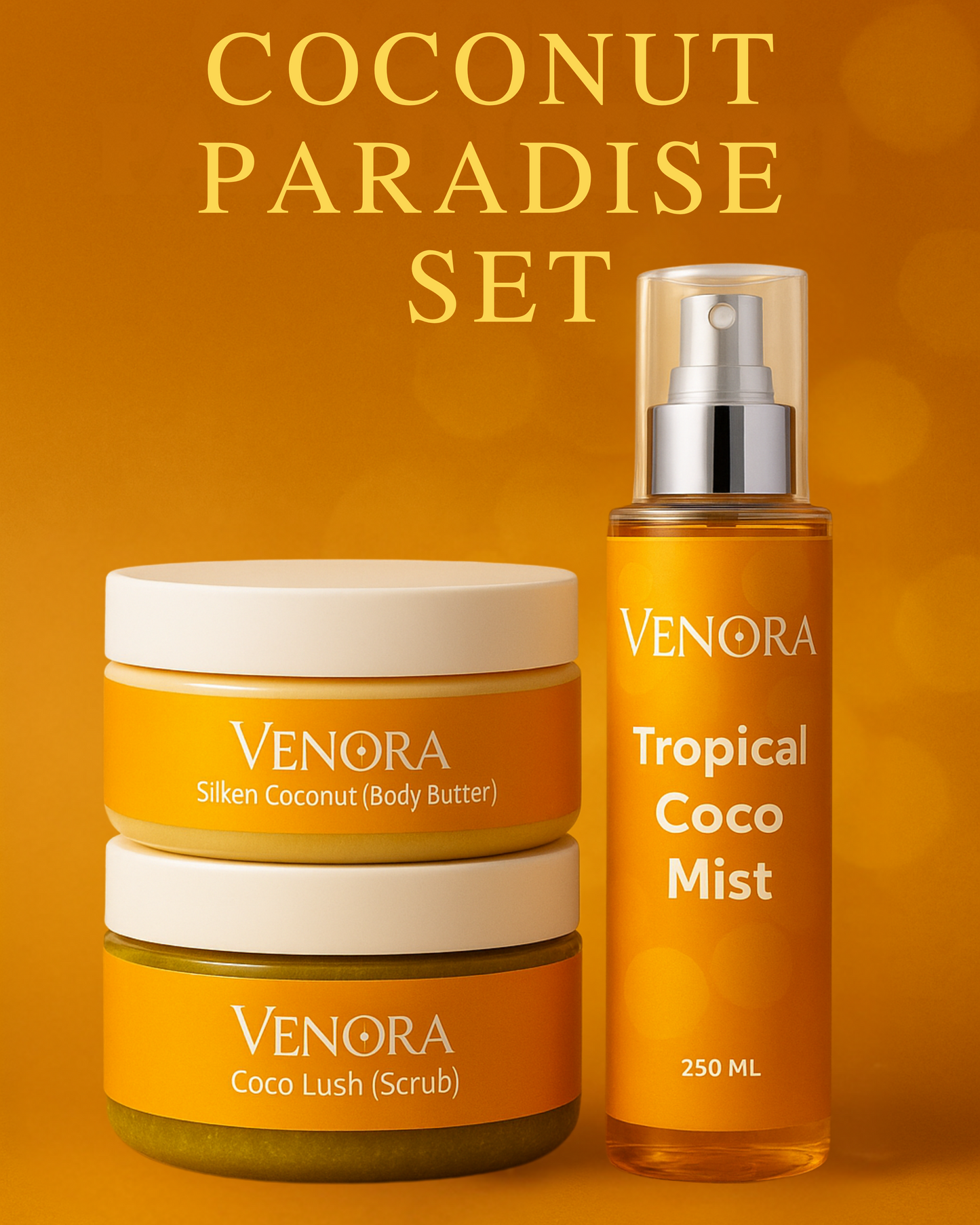Tropical coconut Paradice Set